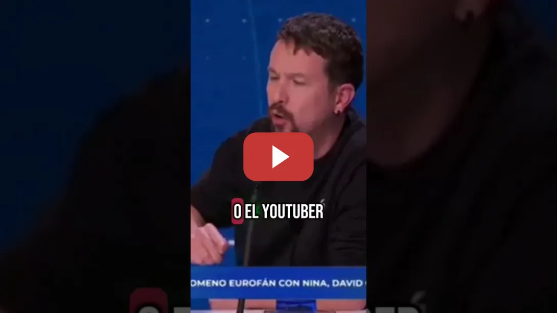 Embedded thumbnail for Pablo Iglesias: &quot;el problema no son los jóvenes, son los ultraderechistas&quot;