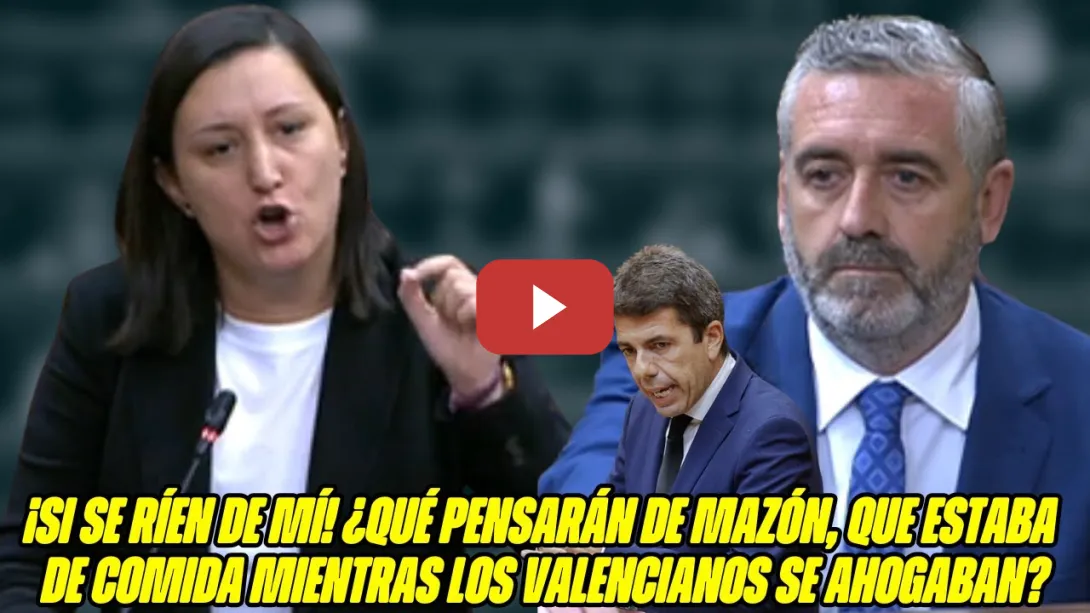 Embedded thumbnail for Marta Trenzano se HARTA del CINISMO del PP💥 ¡los HUNDE! ¡Se fueron a DESAYUNAR! ¡y Mazón de COMIDA!