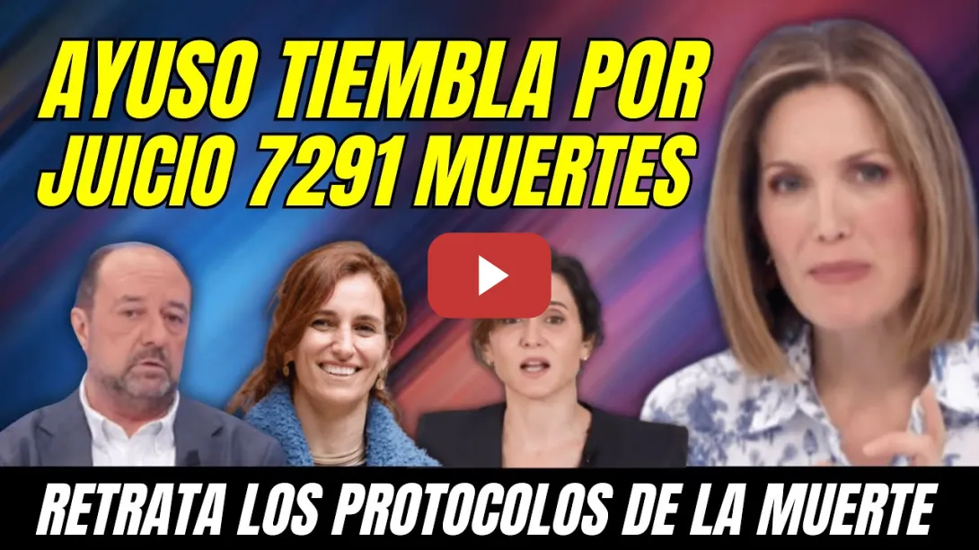 Embedded thumbnail for ¡AL LORO!, SILVIA INTXAURRONDO &quot;AYUSO TEME JUICIO 7291 MUERTES RESIDENCIAS&quot;JESUS MARAÑA