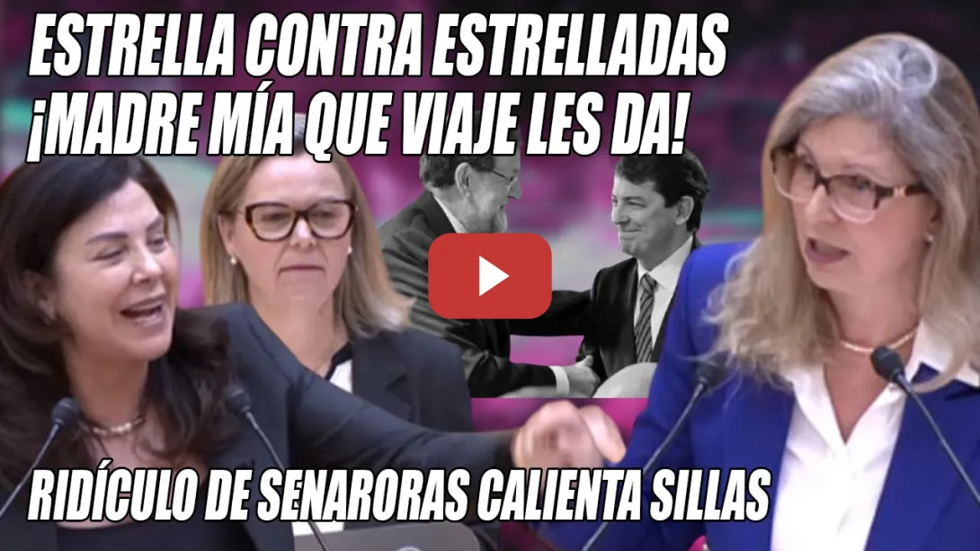 Embedded thumbnail for 👏APABULLANTE REVOLCÓN a dos senadoras CALIENTA SILLAS del PP, de esta SOCIALISTA a cuenta de los PGE