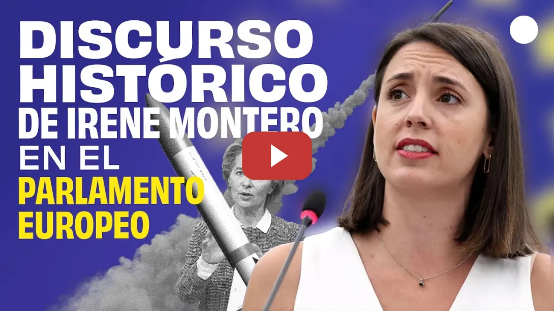 Embedded thumbnail for Irene Montero presenta su candidatura a presidir el Parlamento Europeo
