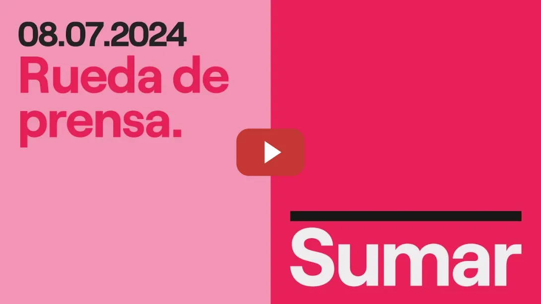 Embedded thumbnail for Rueda de prensa de Lara Hernández y Elizabeth Duval. 8 de julio de 2024