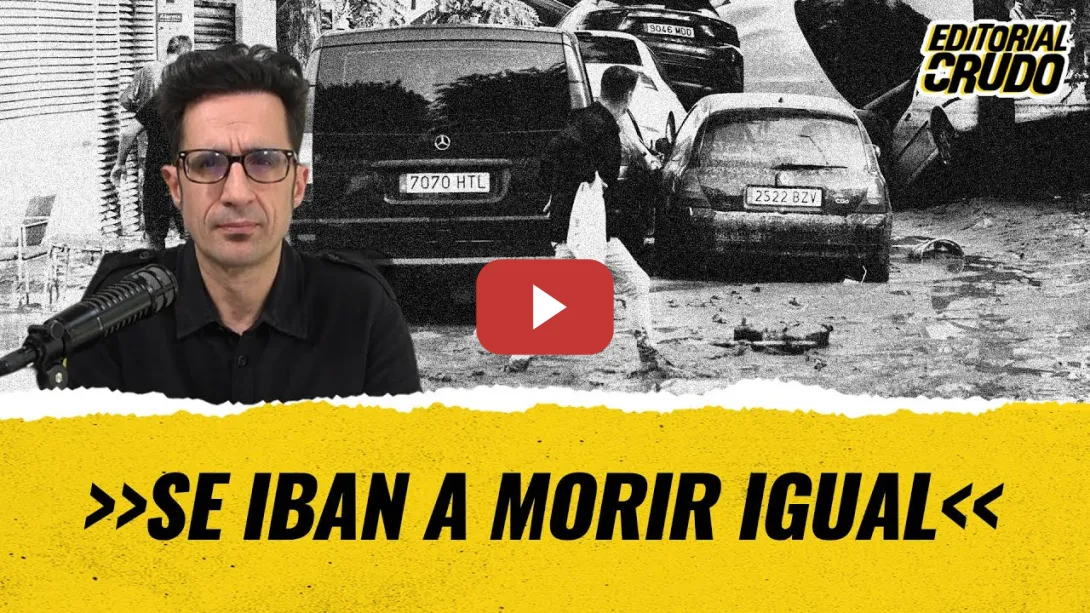 Embedded thumbnail for &quot;Se iba a morir igual&quot; #EditorialCrudo