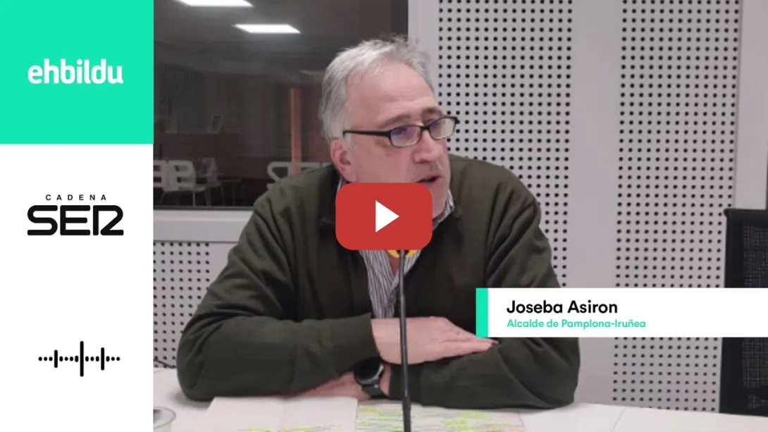 Embedded thumbnail for Entrevista | JOSEBA ASIRON en Cadena SER Navarra