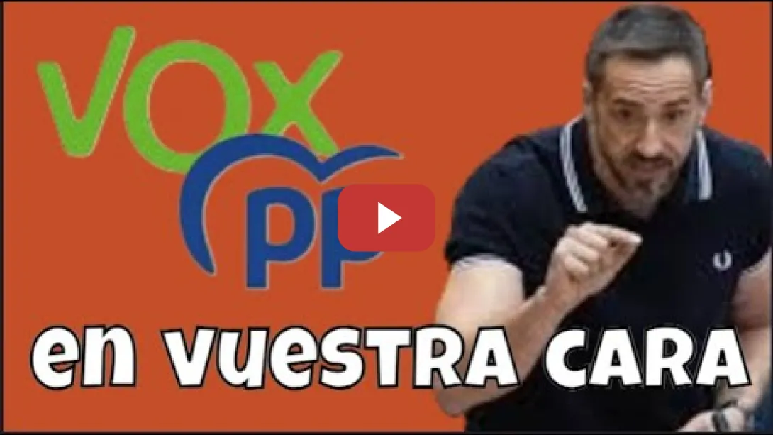 Embedded thumbnail for Emilio Delgado dice las cosas en la cara del PP y VOX