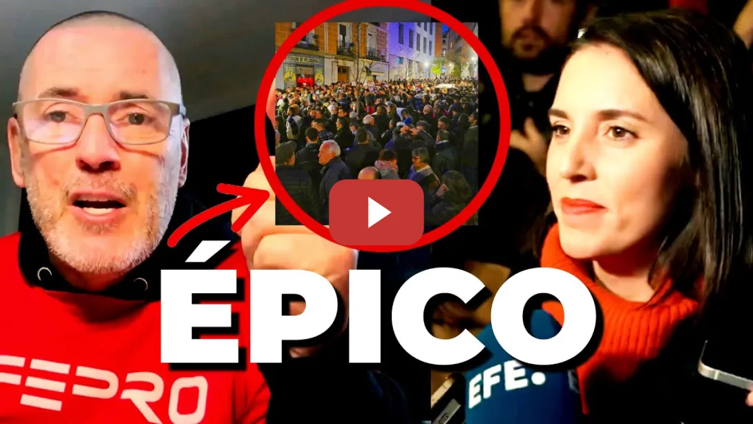 Embedded thumbnail for Dani Desokupa VS Irene Montero: centenares de personas de Lavapiés salen en defensa de Irene Montero