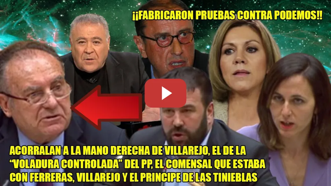 Embedded thumbnail for ¡¿Le pidió COSPEDAL q NOS PERSIGUIERA?!🔥La MANO DERECHA de Villarejo ACORRALADO x Iñarritu y Belarra