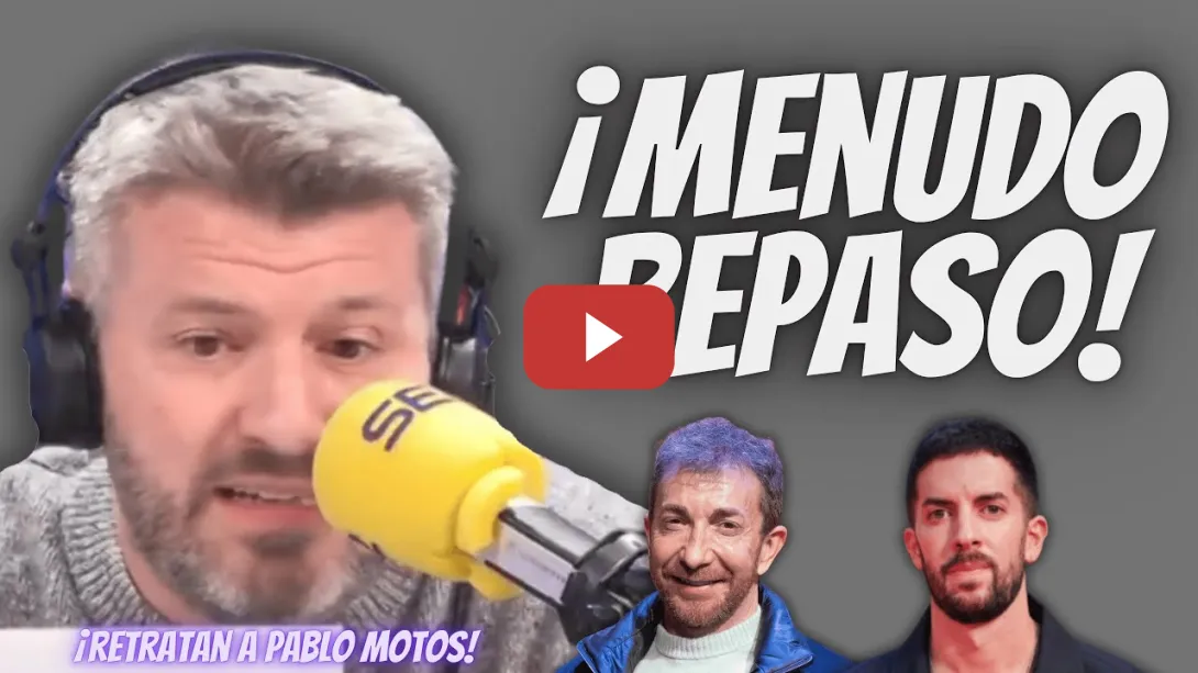 Embedded thumbnail for Aimar Bretos “DEJA RETRATADO” a Pablo Motos en su programa - ¡TREMENDO REPASO de Inés Hernand!