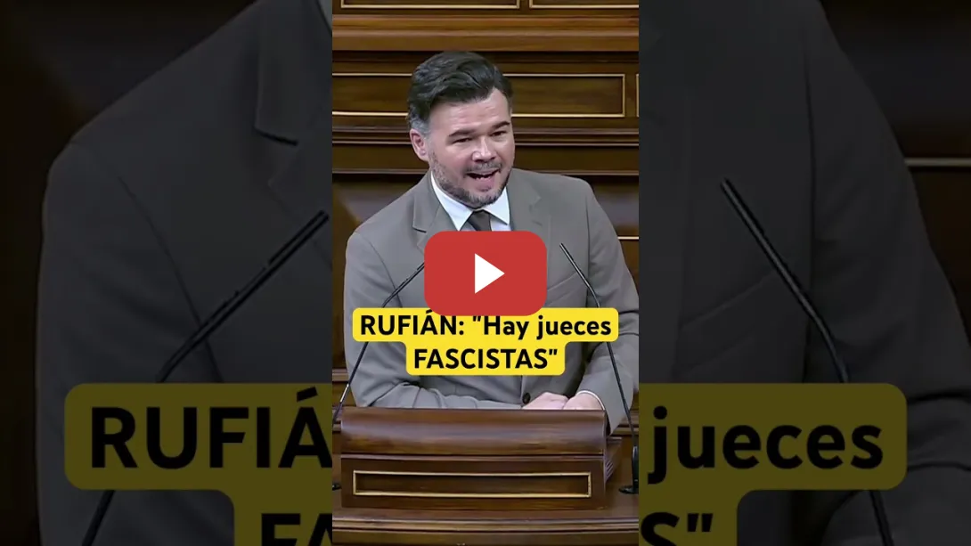 Embedded thumbnail for RUFIÁN: &quot;Hay jueces FASCISTAS&quot; #noticias #españa #política #shorts