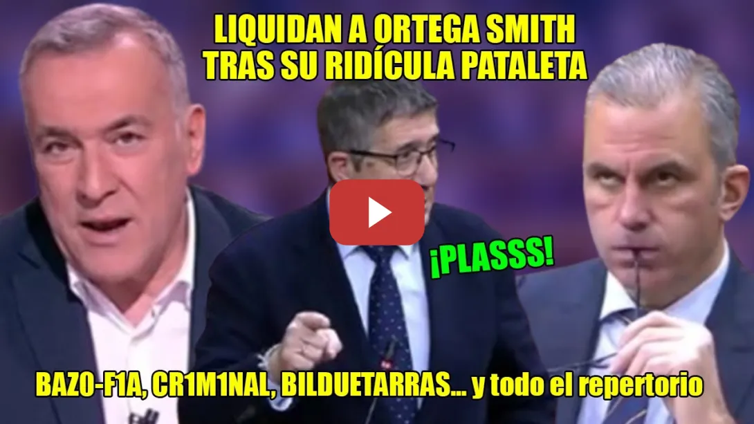 Embedded thumbnail for DEJAN TIRITANDO a Ortega Smith, el NOVIO de la MU3R-T3💪Fortes y Patxi le QUITAN, la HIPERVENTILACIÓN