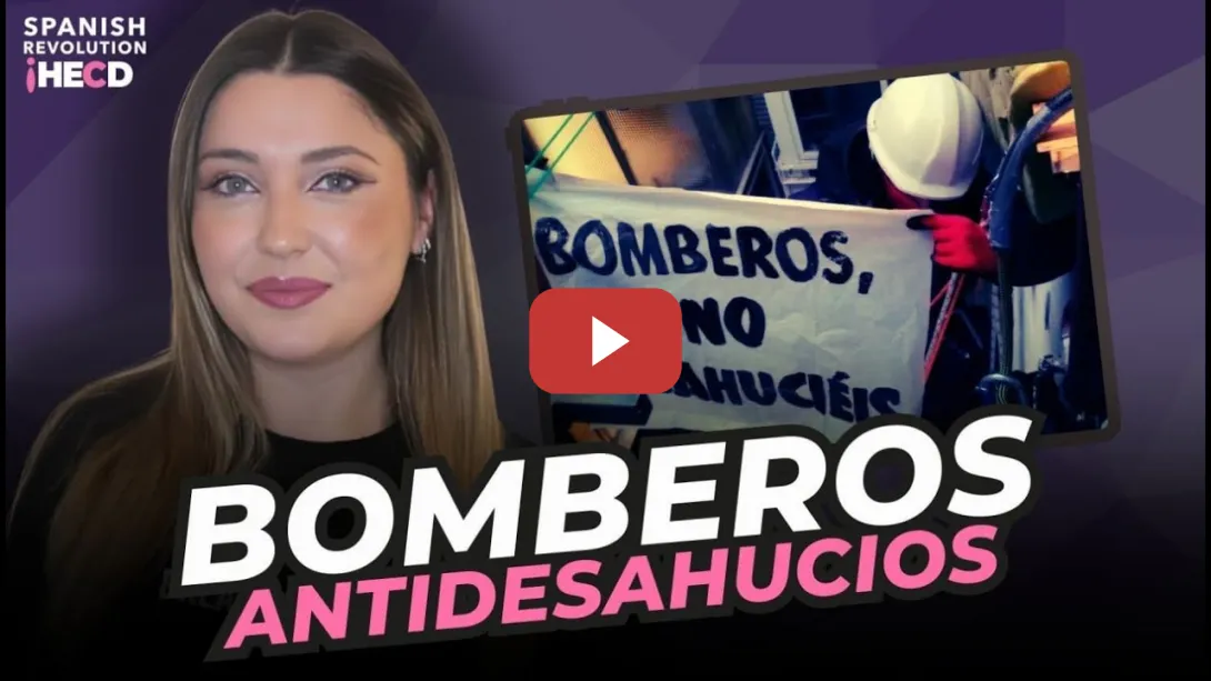 Embedded thumbnail for 🚒 BOMBEROS CONTRA LOS DESAHUCIOS: Marina Lobo les entrevista en su batalla 💪🏻 contra el sistema