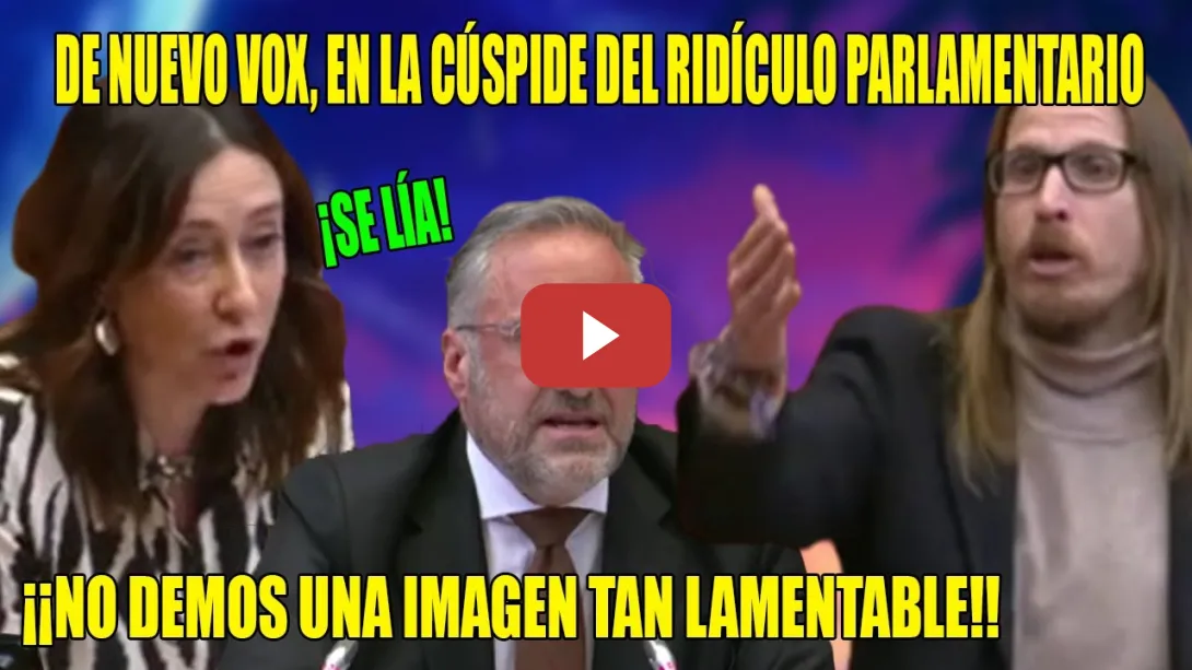 Embedded thumbnail for ESCÁNDALO Vox SABOTEA la VOTACIÓN💥CACICADA y SUSPENSO en Matemáticas💥P. Fernández y Rubio EXPL0TAN