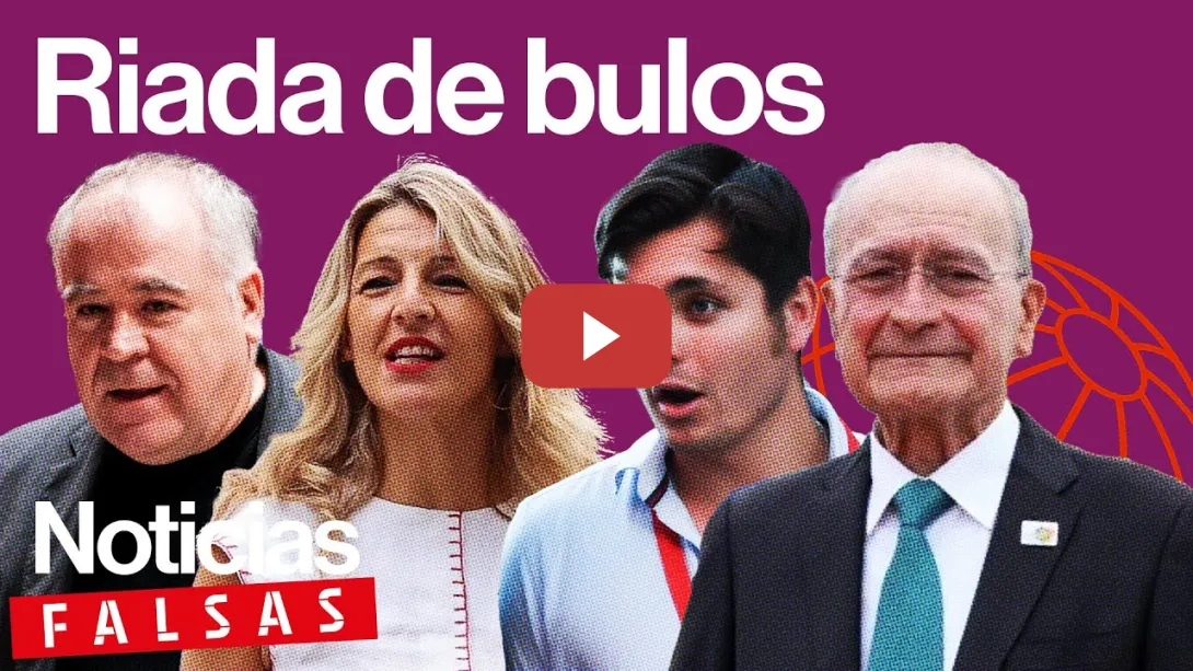 Embedded thumbnail for La Lucha de Ferreras con los Bulos y el alcalde de Málaga preocupado por riadas | NOTICIAS FALSAS