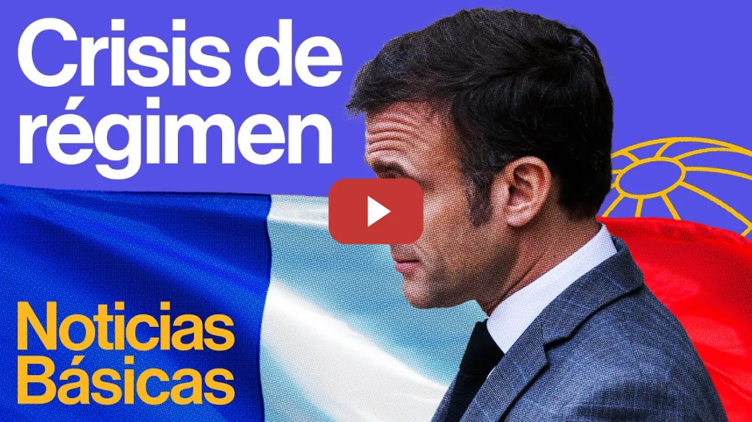 Embedded thumbnail for La moción de censura contra Barnier agrava la crisis de régimen en Francia | NOTICIAS BÁSICAS