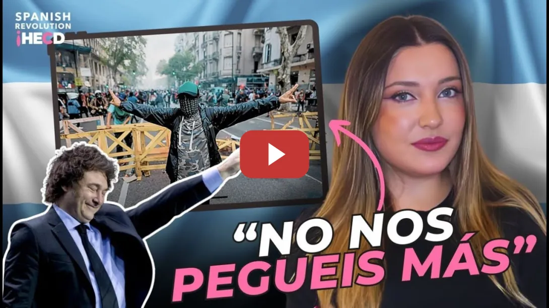 Embedded thumbnail for LOS ABUELOS NO SE TOCAN 👎 Milei hunde a Argentina y apalea a los jubilados. Marina Lobo lo cuenta