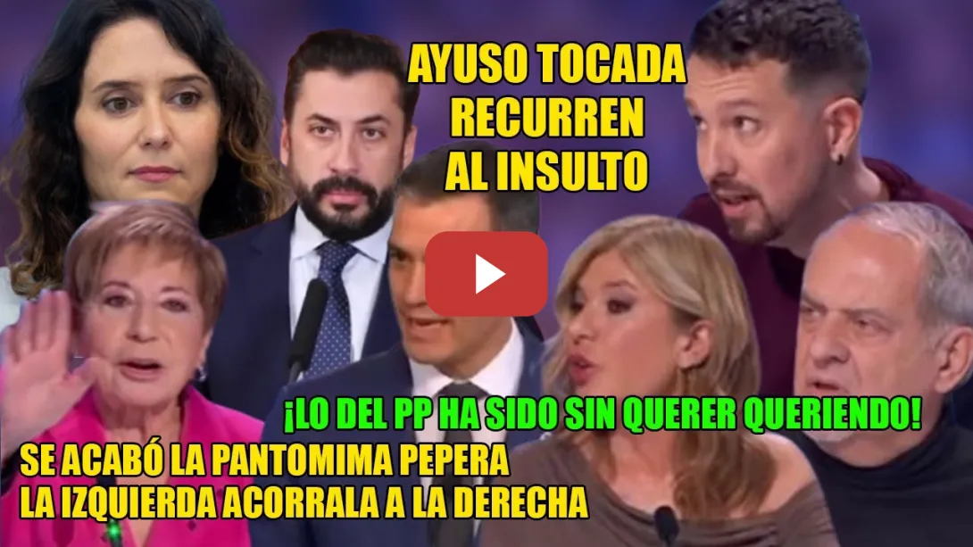 Embedded thumbnail for ESTACAZO a Ayuso🛑OVACIONADOS Iglesias, Aroca y Palomera x FIRMAR la DEFUNCIÓN del caso de Ortiz