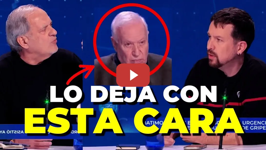 Embedded thumbnail for Pablo Iglesias deja sin palabras a Margallo en 59 segundos debatiendo sobre la sanidad