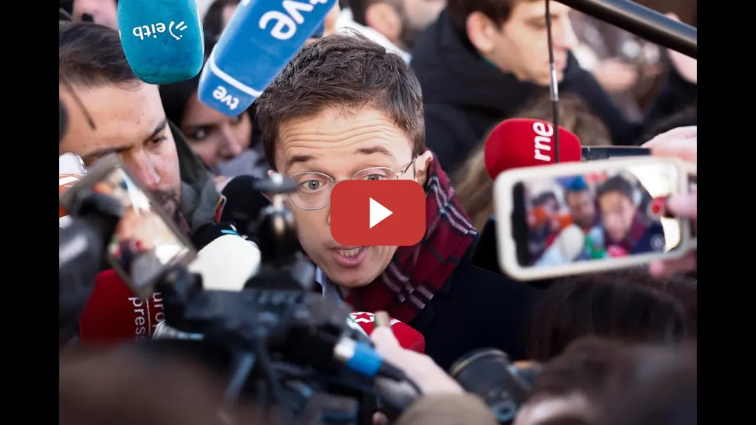 Embedded thumbnail for Así ha sido la llegada de Errejón a los juzgados