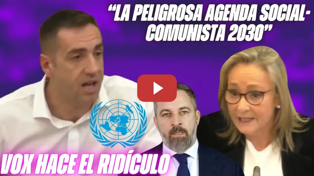 Embedded thumbnail for Emilio Delgado deja en RIDÍCULO🔥 a una concejala de VOX &quot;¡Votaron a favor de la AGENDA 2030!&quot; 😂