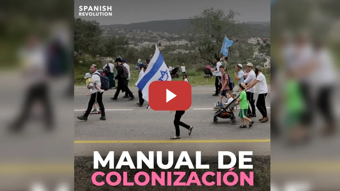 Embedded thumbnail for 📢 El manual de la colonización israelí contado en primera persona