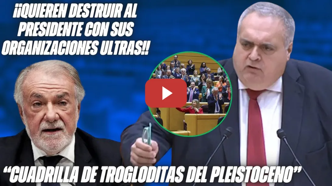 Embedded thumbnail for ⚡Oleaga APLASTA al PP BULERO y al &quot;TROGLODITA&quot; MAYOR OREJA ¡Quieren DESTRUIR al Presidente Sánchez!