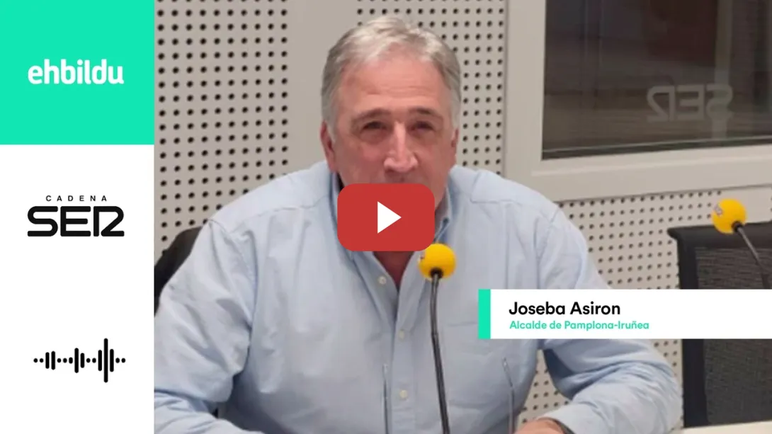 Embedded thumbnail for Entrevista | JOSEBA ASIRON en Cadena SER Navarra