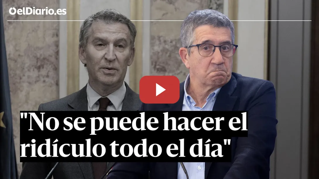 Embedded thumbnail for FEIJÓO pide una MOCIÓN DE CENSURA y PATXI LÓPEZ responde: &quot;No puede hacer el rídículo todo el día&quot;