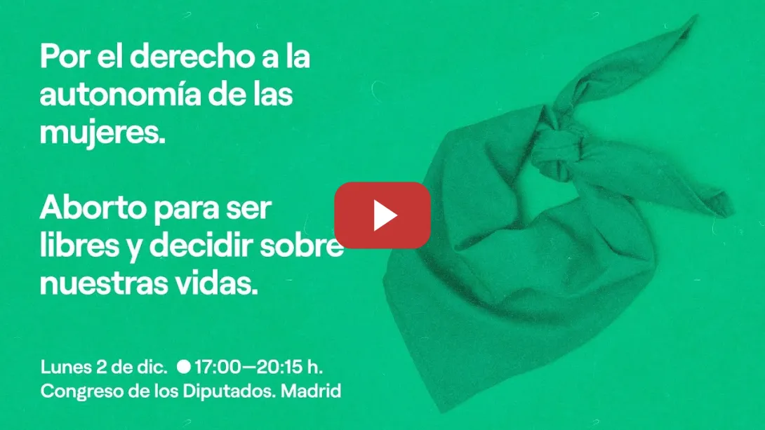 Embedded thumbnail for Jornadas por el Derecho al Aborto | Congreso de los Diputados