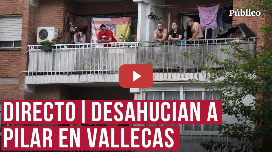 Embedded thumbnail for DIRECTO | Desahucian a una mujer víctima de violencia género en Vallecas