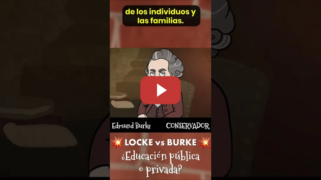 Embedded thumbnail for 💥 LOCKE vs BURKE 💥 ¿Educación pública o privada?