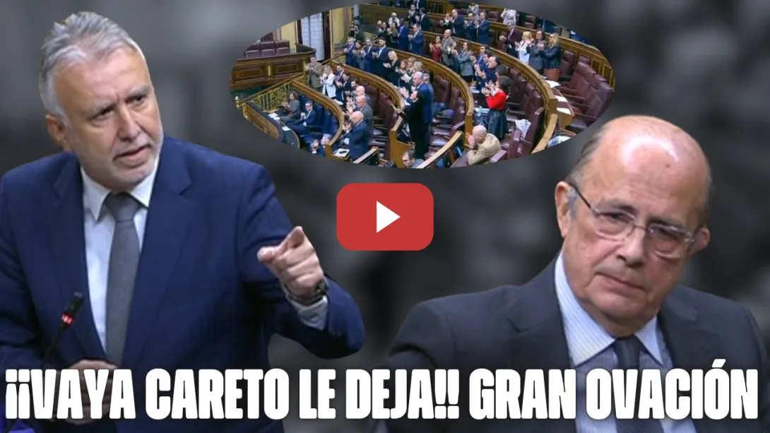 Embedded thumbnail for 👏¡ENORME OVACIÓN! Víctor Torres deja PASMADO al Diputado MÁS RAC1STA de VOX!