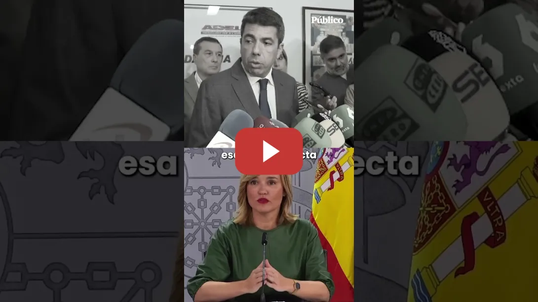 Embedded thumbnail for Pilar Alegría responde a los bulos de Mazón: &quot;Las ayudas por la DANA no se tienen que devolver&quot;