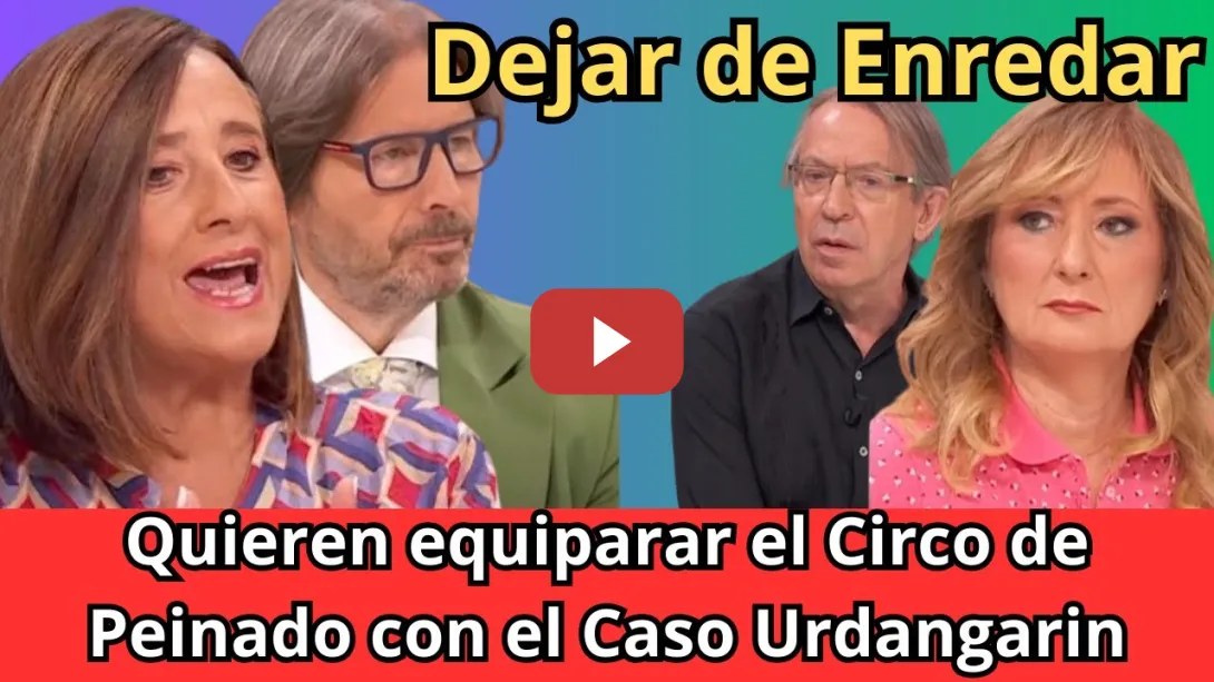 Embedded thumbnail for El Juez Peinado está haciendo un Circo de una Denuncia Falsa / María José Pintor y Ricardo Martín