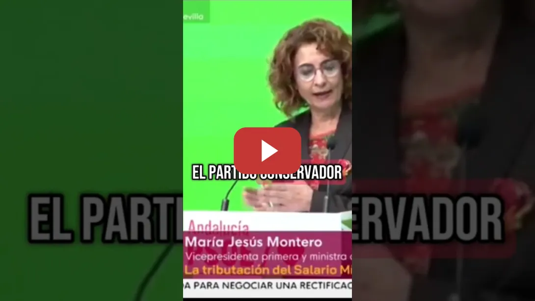 Embedded thumbnail for María Jesús Montero (PsoE) sigue defendiendo subir los impuestos a quien menos cobra de España