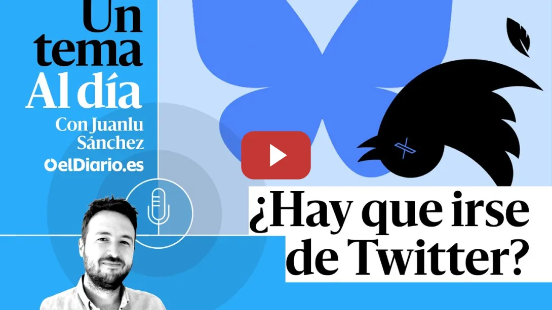 Embedded thumbnail for 🎙 PODCAST | ¿Hay que irse de Twitter? · UN TEMA AL DÍA