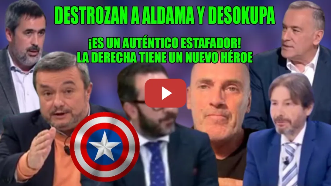 Embedded thumbnail for ¡El CAPITÁN AMÉRICA de los ULTRAS!🔥RIDÍCULO DESOKUPA BLANQUEANDO a un &quot;ESTAFADOR&quot; de los ESPAÑOLES🔥