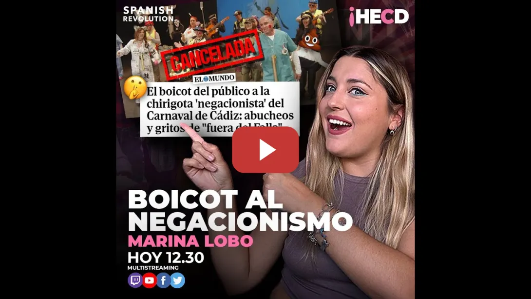 Embedded thumbnail for HECD! 510 | Boicot al negacionismo + Vuelve Ana Rosa + Adiós Gañordo