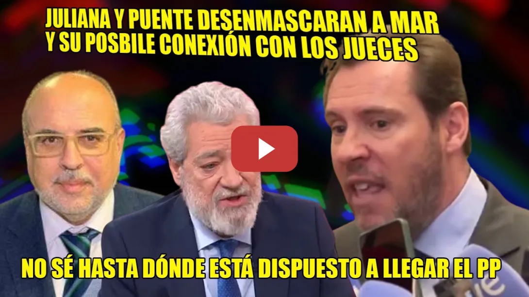 Embedded thumbnail for ¡Se me ABREN las CARNES!🔥REVÉS de Óscar Puente y Enric Juliana al TROLAS de Miguel Ángel Rodríguez