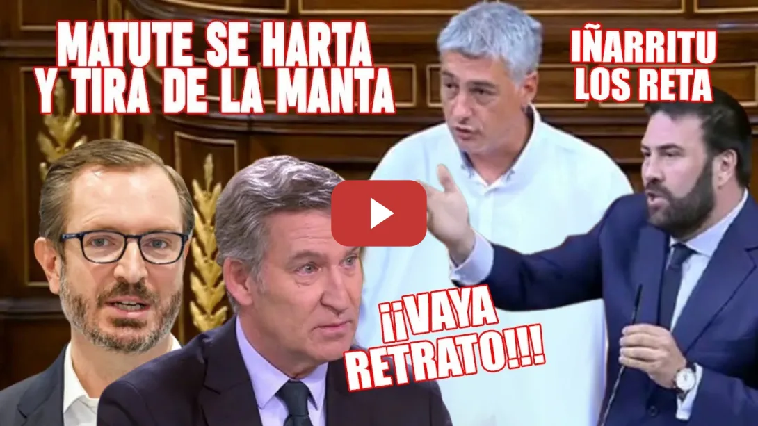 Embedded thumbnail for Matute e Iñarritu SE LLEVAN x delante al PP REVELANDO los SECRETOS de FARSANTES q hacen x LO BAJINI