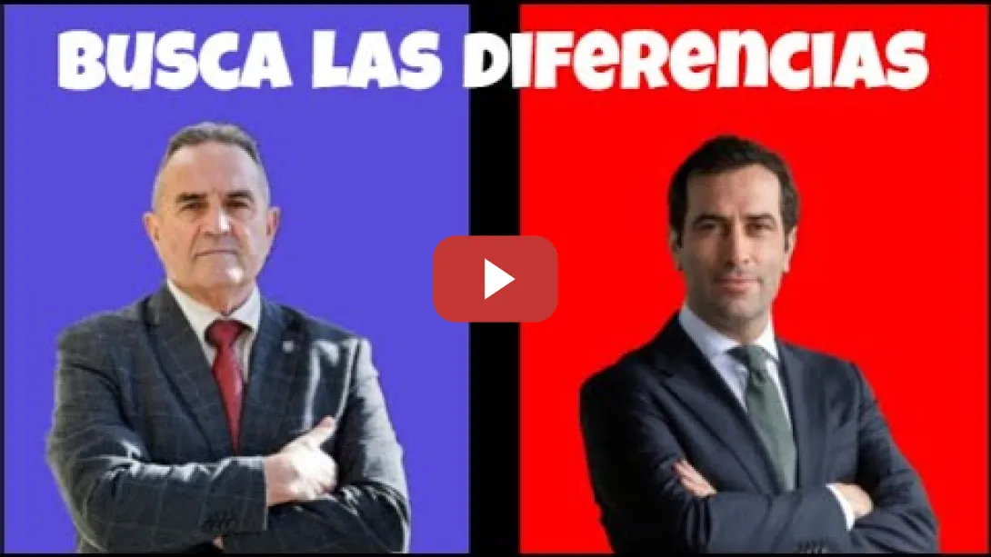 Embedded thumbnail for BUSCA LAS DIFERENCIAS ENTRE .. El General Gan Pampols  y el Ministro Carlos Cuerpo sobre la DANA