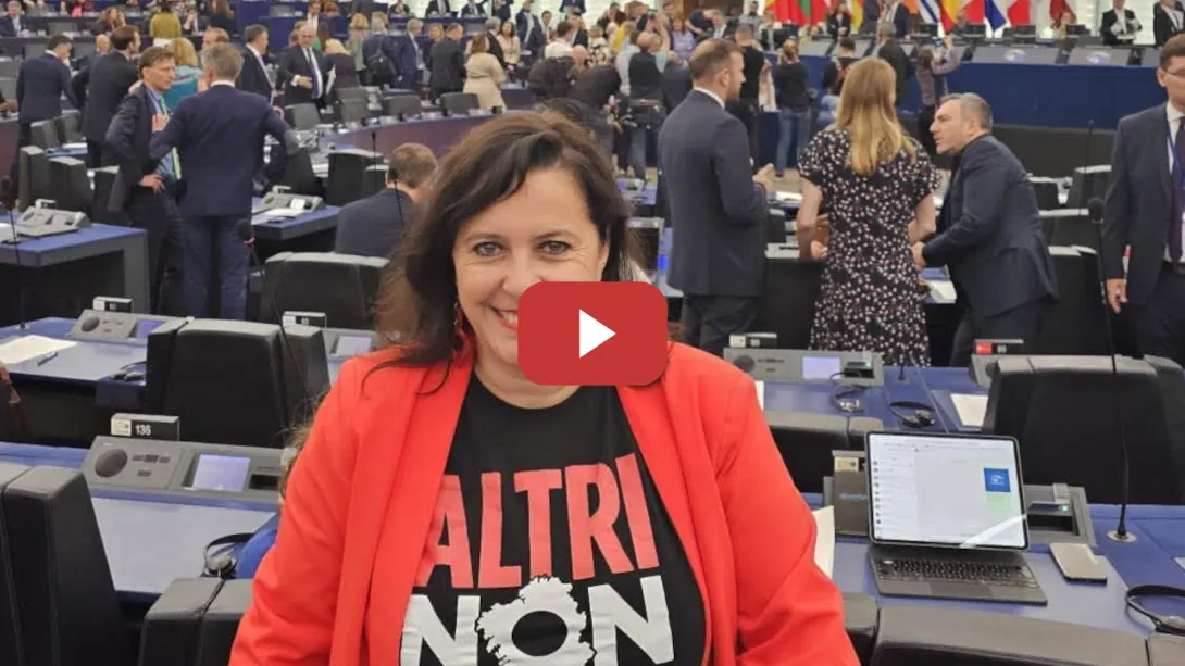 Embedded thumbnail for Ana Miranda: «Votamos NON a Von der Leyen»
