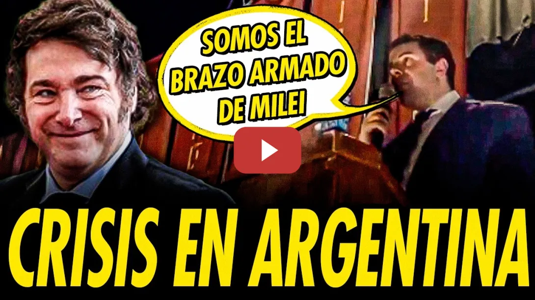 Embedded thumbnail for CRISIS EN ARGENTINA: EL BRAZO ARMADO DE MILEI Y LAS IMPACTANTES IMÁGENES FASCISTAS