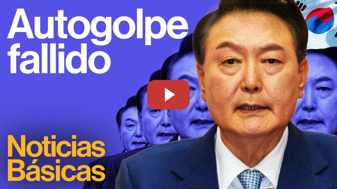 Embedded thumbnail for Fracasa el intento de autogolpe del presidente de Corea del Sur Yoon Suk-yeol | NOTICIAS BÁSICAS