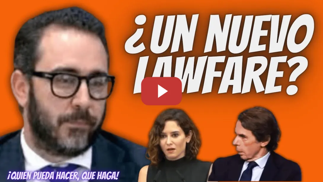 Embedded thumbnail for La Fiscalía del CASO ALDAMA trabaja para Ayuso, Aznar y el PP - ¡QUIEN pueda HACER que HAGA!