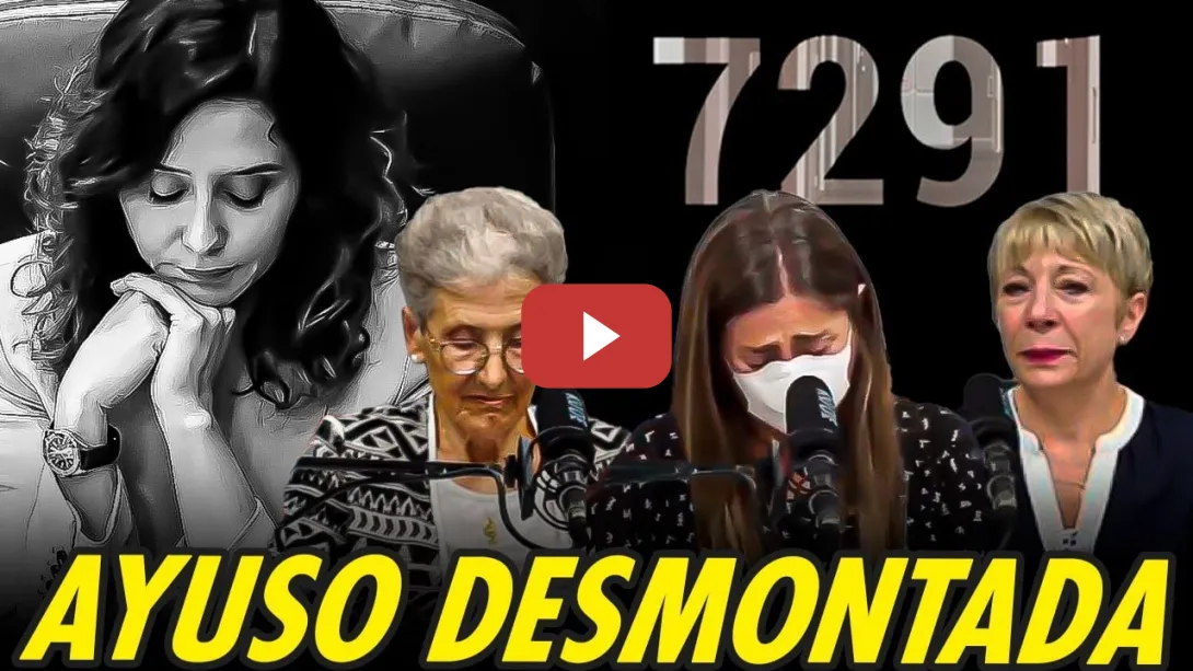 Embedded thumbnail for 3 MILLONES VIERON EL DOCUMENTAL &quot;7291&quot; QUE DESMONTÓ LAS MENTIRAS DE AYUSO