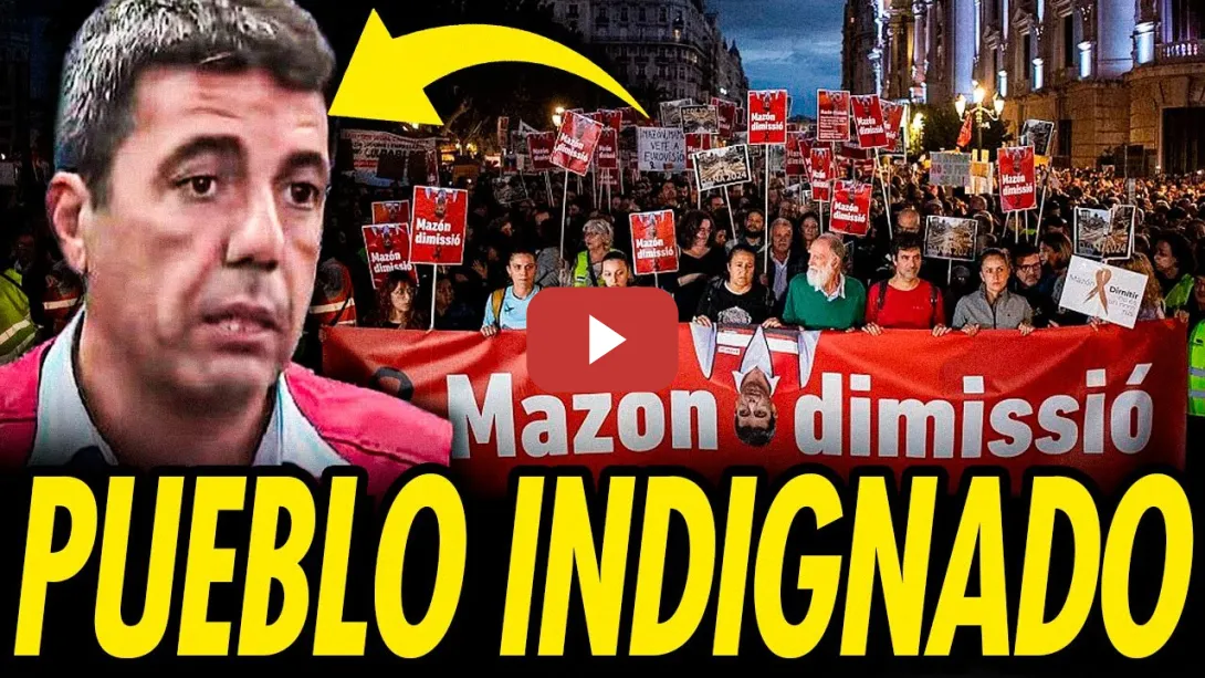 Embedded thumbnail for EL PUEBLO EXIGE LA DIMISIÓN DE MAZÓN TRAS SU PÉSIMA GESTIÓN DE LA DANA