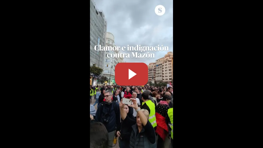 Embedded thumbnail for 🛑​ Clamor e indignación contra Mazón