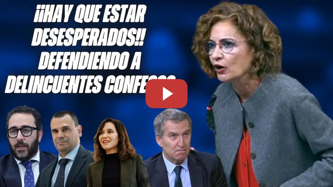 Embedded thumbnail for ¡PORTAVOCES de DELICUENTES CONFESOS! 💥Montero TRITURA al PP por defender al NOVIO de AYUSO y ALDAMA!