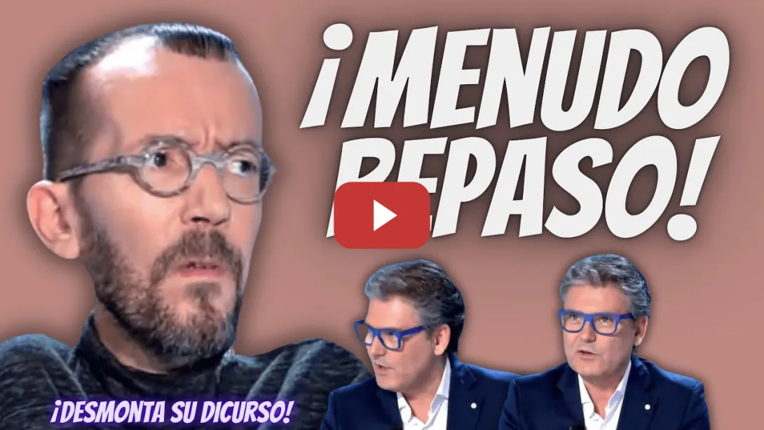 Embedded thumbnail for Pablo Echenique  “CIERRA la BOCA” a un ECONOMISTA ULTRALIBERAL y su DISCURSO sobre QUITAR IMPUESTOS