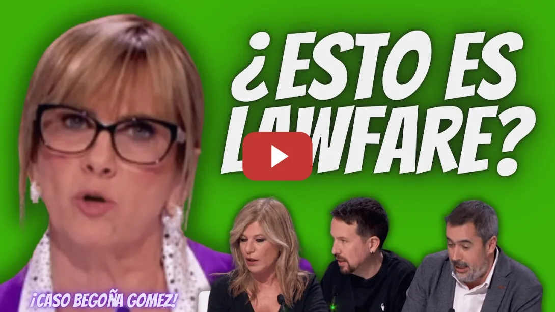 Embedded thumbnail for “DESMONTAN” Caso Begoña Gómez - Gemma Nierga, Esther Palomera, Pablo Iglesias y Carlos Cué